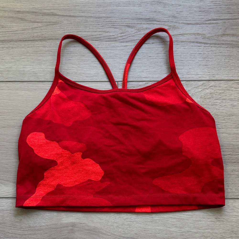 Aerie Vibrant Red Sports Bra